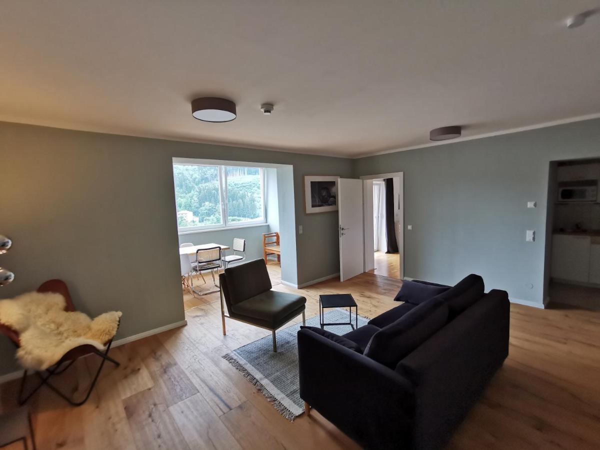 The View - Design und SPA Apartment im Schillerhof Bad Gastein Exterior foto